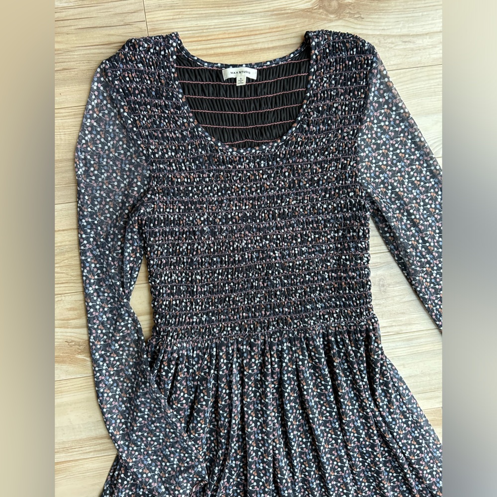 MAX STUDIO Smocked Dress